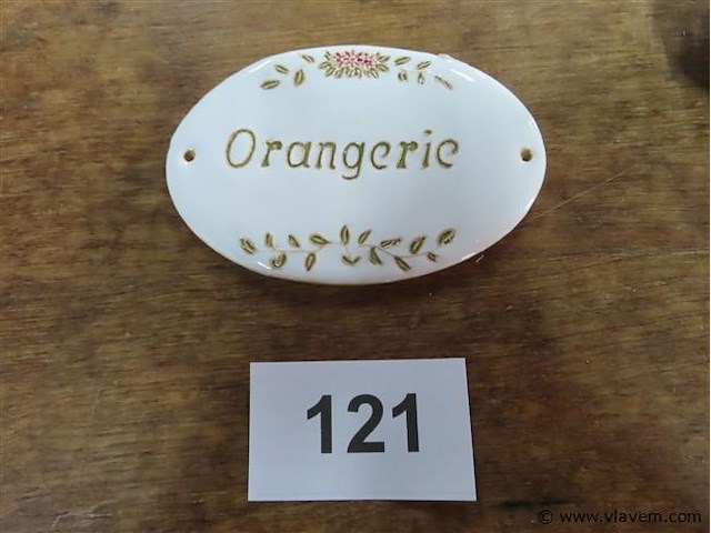 Orangerier 14,5x10cm - afbeelding 1 van  2