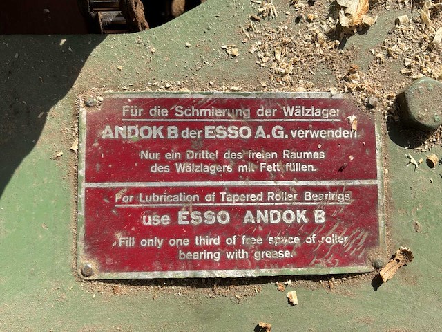 Oranier industriële houtschaafbanken - afbeelding 5 van  15