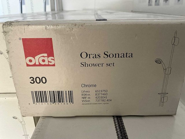 Oras sonata 300 doucheset (5x) - afbeelding 3 van  4