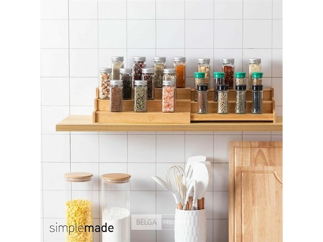 Organiser bamboo - afbeelding 2 van  3