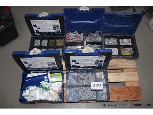 Organizers - berner - diverse bevestigingsmaterialen ehbo-set - quickfix - diverse producten - afbeelding 1 van  4