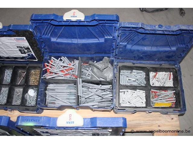 Organizers - berner - diverse bevestigingsmaterialen ehbo-set - quickfix - diverse producten - afbeelding 2 van  4