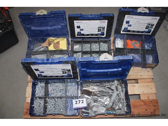 Organizerset (5-delig) - berner - verschillende bevestigingsmaterialen - afbeelding 1 van  4