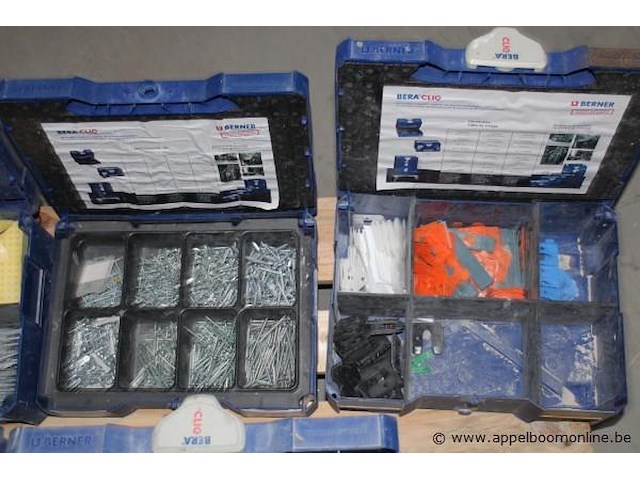 Organizerset (5-delig) - berner - verschillende bevestigingsmaterialen - afbeelding 2 van  4