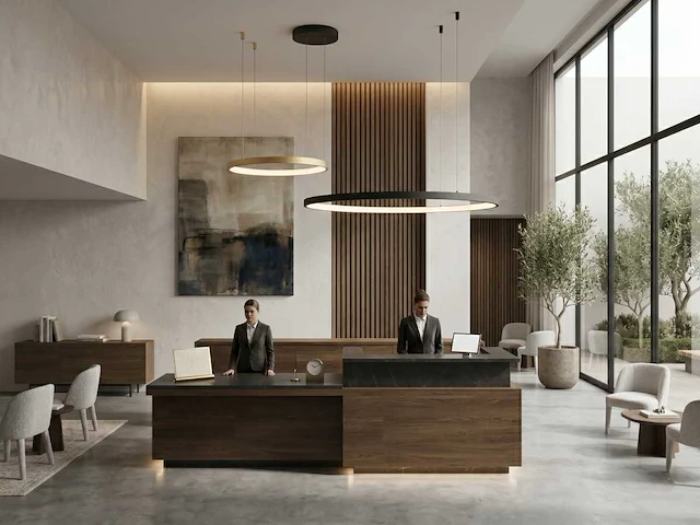 Orien design hanglamp zand zwart en goud 80cm&40cm duo ring 50w led cct 3 kleur & 3 stappen dimmen(1x) - afbeelding 4 van  8