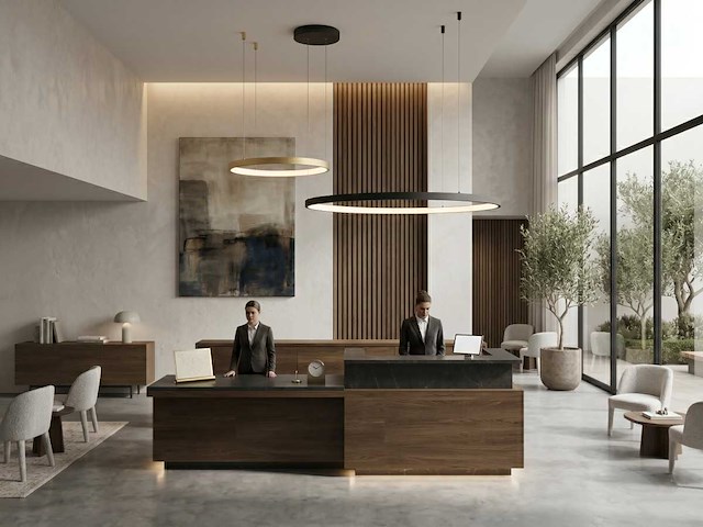 Orien zand zwart en goud hanglamp 80cm&40cm duo ring 50w led 3cct & 3 stappen dim(1x) - afbeelding 7 van  8