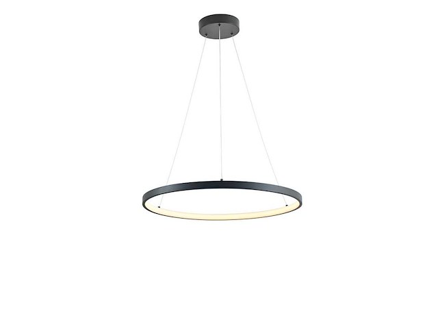 Orien zand zwart hanglamp 60cm 28w led cct 3 kleur & 3 stappen dimmen(1x) - afbeelding 2 van  9