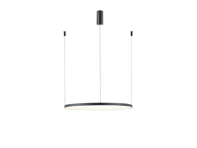 Orien zand zwart hanglamp 80cm 40w led cct 3 kleur & 3 stappen dimmen(1x) - afbeelding 1 van  10