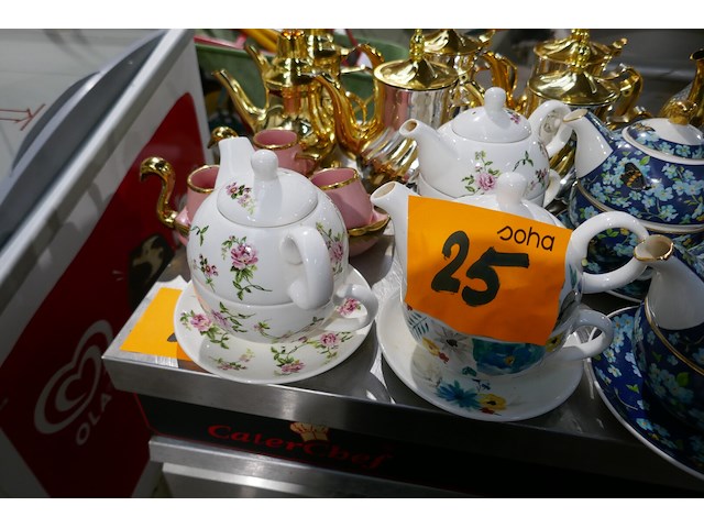 Orientaalse theekannen met glaasjes - afbeelding 4 van  6