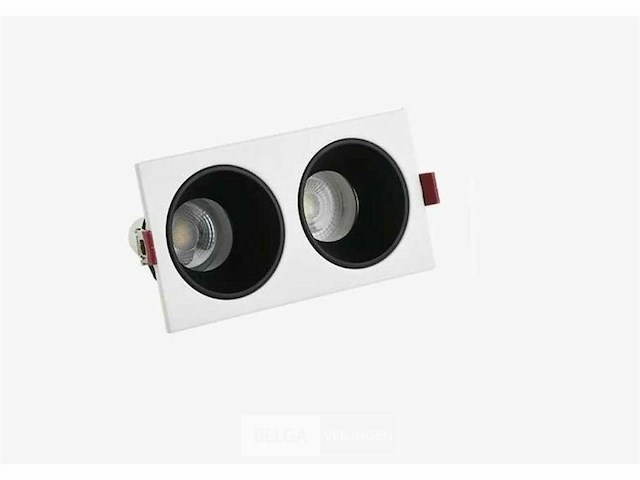 Orientab inbouwspot(ep-2) – gu10 fitting – wit/zwart (x20) - afbeelding 1 van  5