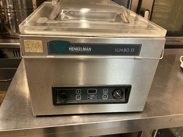 Original vacuummachine henkelman jumbo 35 overige opslag en handling - afbeelding 1 van  6