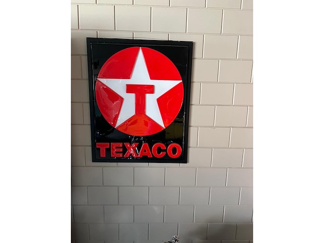 Origineel bord texaco - afbeelding 1 van  1
