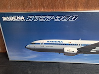 Origineel bord van sabena boeing b373 uit kantoor van directie (zeldzaam) l 1200mm h 420mm geen boekje - afbeelding 3 van  3