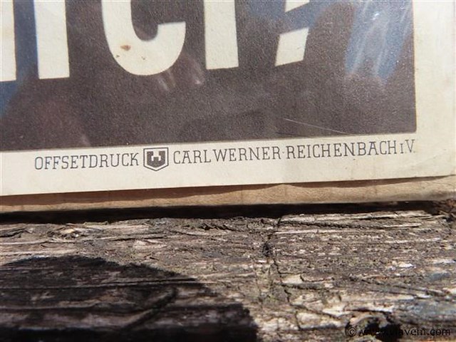 Originele affiche hitler - afbeelding 4 van  4