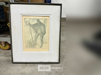 Originele lithografie anto carte - afbeelding 1 van  3