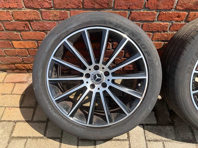 Originele mercedes-amg 20 inch velgenset met dunlop sp sport maxx banden (4x) - afbeelding 5 van  12