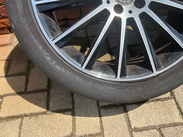 Originele mercedes-amg 20 inch velgenset met dunlop sp sport maxx banden (4x) - afbeelding 7 van  12