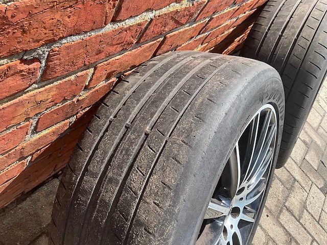 Originele mercedes-amg 20 inch velgenset met dunlop sp sport maxx banden (4x) - afbeelding 8 van  12