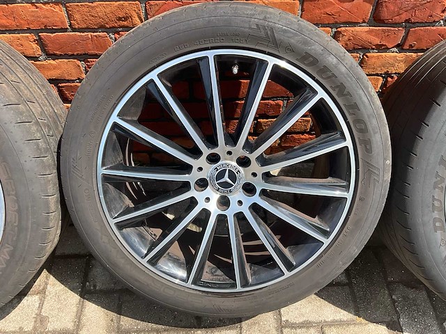 Originele mercedes-amg 20 inch velgenset met dunlop sp sport maxx banden (4x) - afbeelding 11 van  12