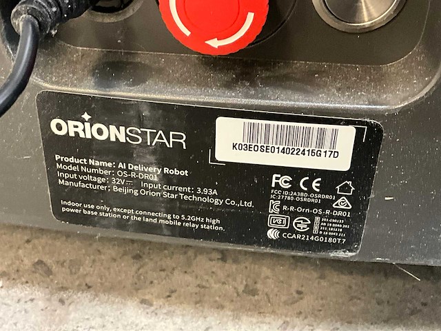 Orionstar os-r-dro1 catering robot - afbeelding 1 van  5