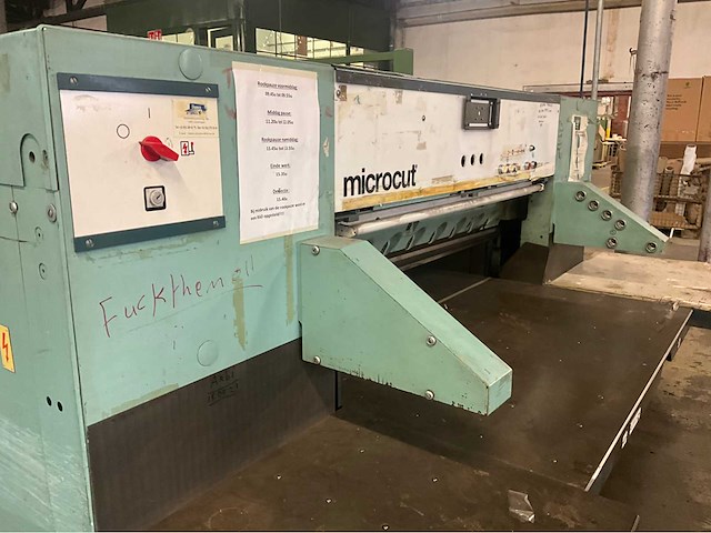 Orper seypa 132-4 papiersnijmachine - afbeelding 11 van  12