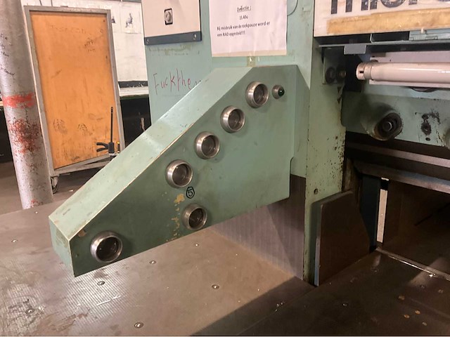 Orper seypa 132-4 papiersnijmachine - afbeelding 12 van  12