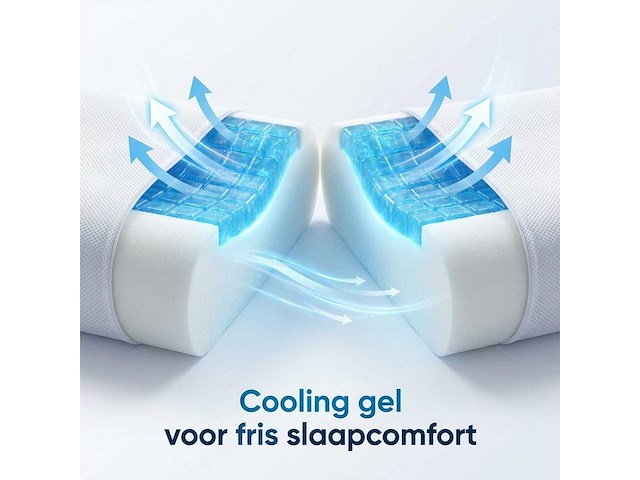 Orthopedisch hoofdkussen (4x) - afbeelding 8 van  8