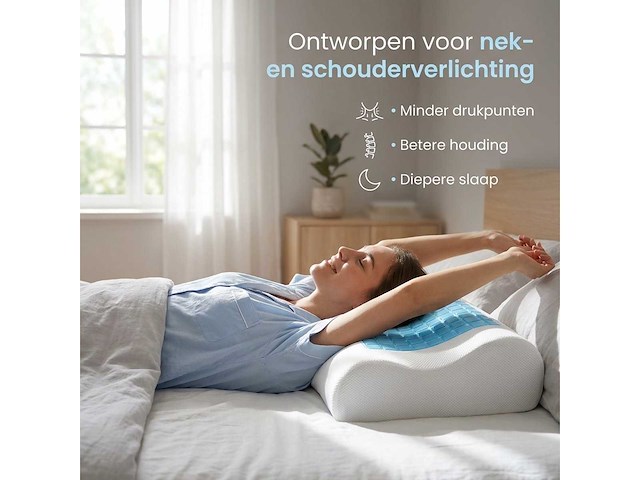 Orthopedisch hoofdkussen - afbeelding 9 van  9