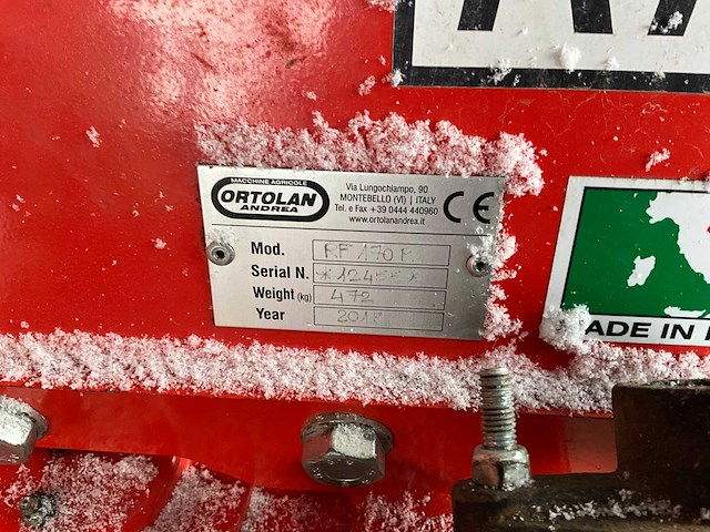 Ortolan andrea rf 170 f zaaimachine 2018 - afbeelding 9 van  18