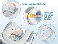 Orzbow verstelbare kindertoiletbril met trapje - afbeelding 3 van  5