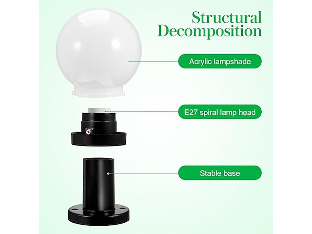 Osaladi kogellamp - afbeelding 2 van  3