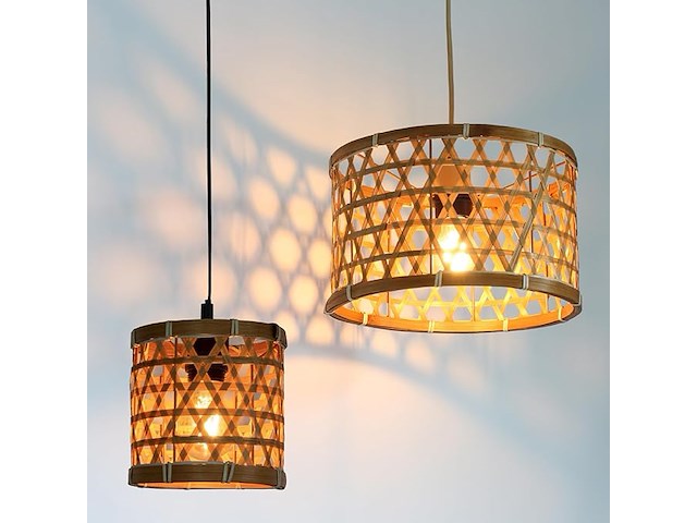 Osasy bamboe-lampenset - afbeelding 2 van  3