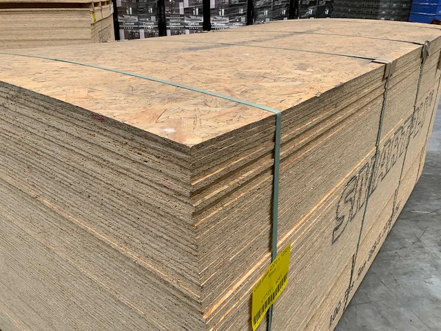 Osb 3 plaat 2370x1250x9mm (100x) - afbeelding 2 van  5