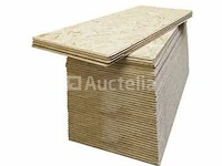 Osb3 2050 x 625 x 12 mm oppervlaktegemonteerd paneel: +- 50 m²: 39 panelen
