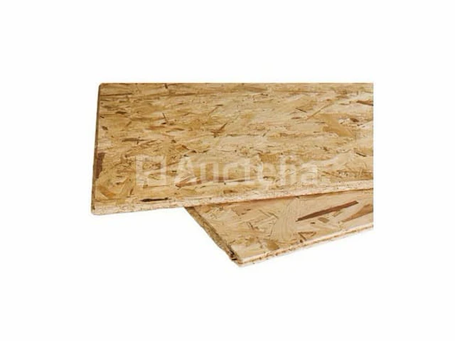 Osb3 oppervlaktegemonteerd paneel 2050 x 625 x 18 mm met tugge en groef :+- 100 m² : 75 panelen - afbeelding 2 van  7