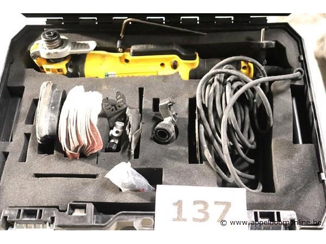 Oscilerende multitool dewalt - afbeelding 1 van  3