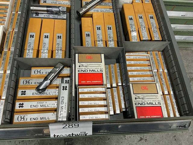 Osg grote partij hssco en xpm spiebaanfrezen - afbeelding 1 van  5