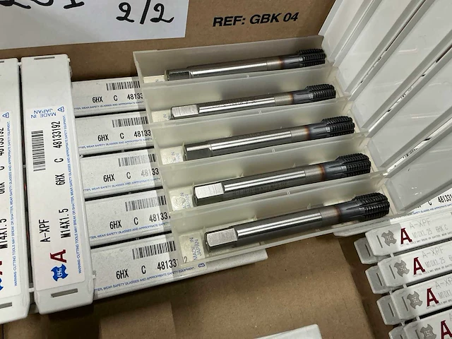 Osg machine-roldraadtap gecoat metrisch fijn (85x) - afbeelding 6 van  6
