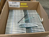 Osg volhardmetalen boor met inwendige koelingsgaten (50x)