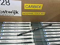 Osg volhardmetalen boor met inwendige koelingsgaten (50x) - afbeelding 3 van  4