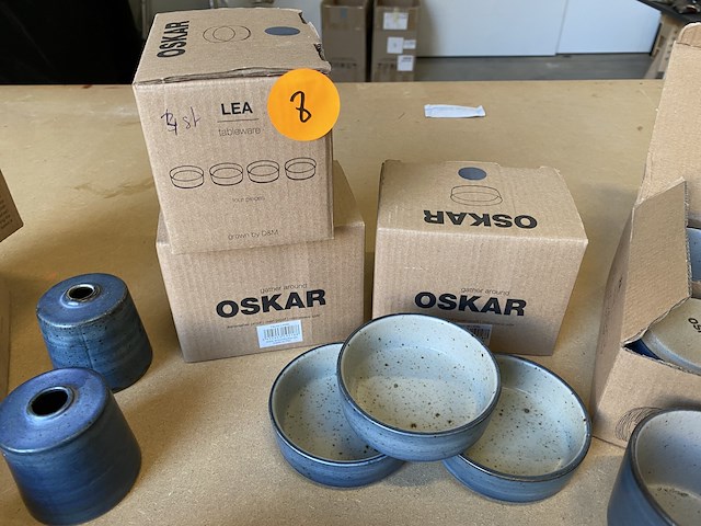 Oskar servies borden/tassen/kommen - afbeelding 3 van  6