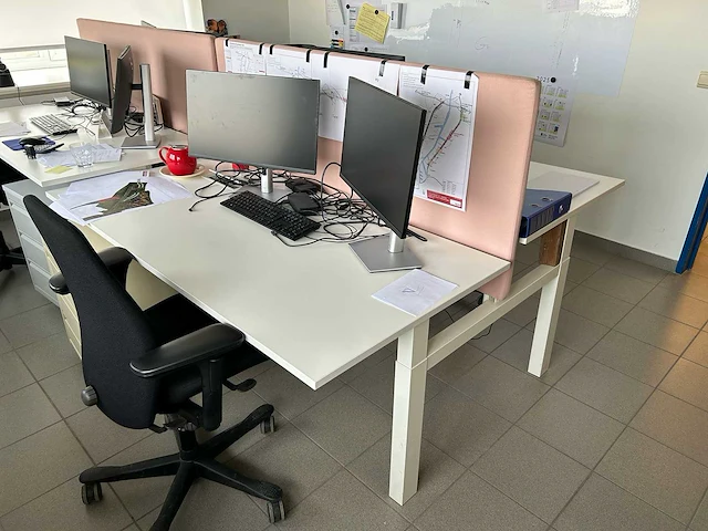 Osmoz - dubbele workbench - bureau (3x) - afbeelding 2 van  3