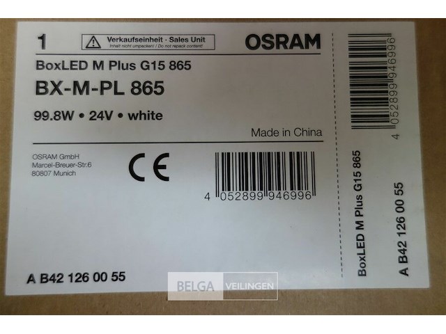 Osram bx-m-pl865 - afbeelding 2 van  2