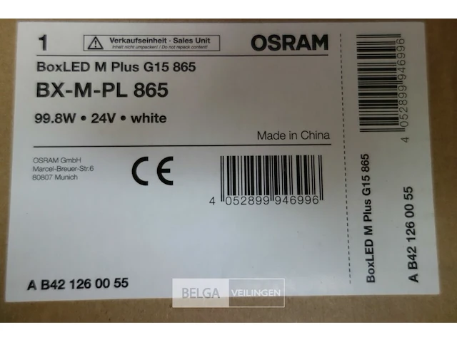 Osram bx-m-pl865 - afbeelding 2 van  2