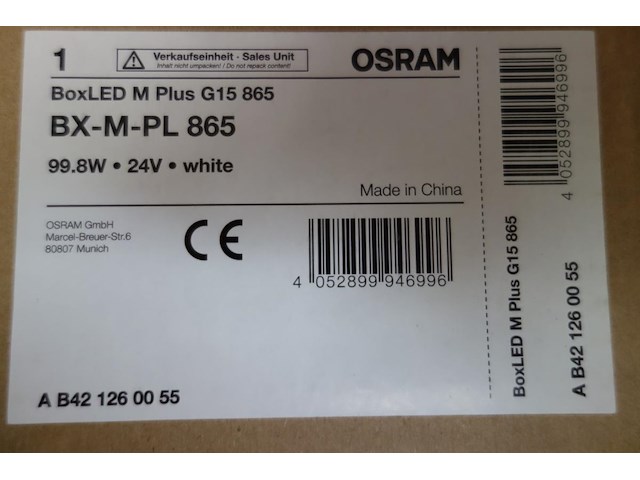 Osram bx-m-pl865 - afbeelding 2 van  2