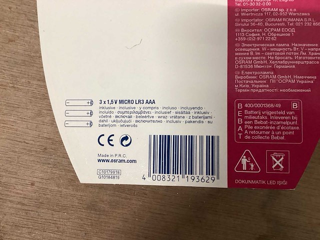 Osram kastverlichting led (3x) - afbeelding 6 van  6