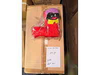 Otl "cartoon2" stoffen laars zwarte piet gm - kerst- & seizoensartikelen (24x) - afbeelding 1 van  2