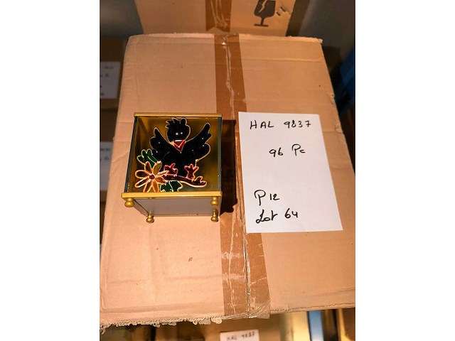 Otl "kraai" open bakje - kerst- & seizoensartikelen (96x) - afbeelding 2 van  2