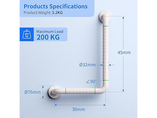 Otomira douchegreep - afbeelding 5 van  5