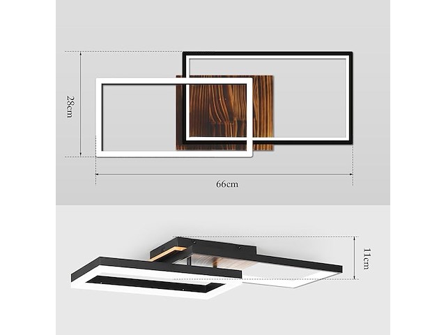 Otren led-plafondlamp - afbeelding 2 van  3